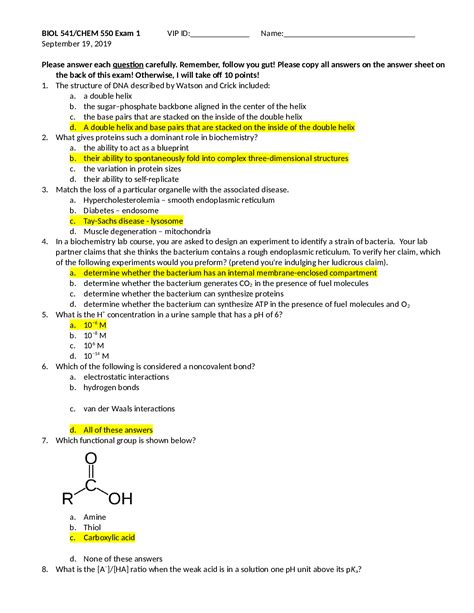 biochemistry chapter 8 quizlet|biochemistry quiz questions and answers.